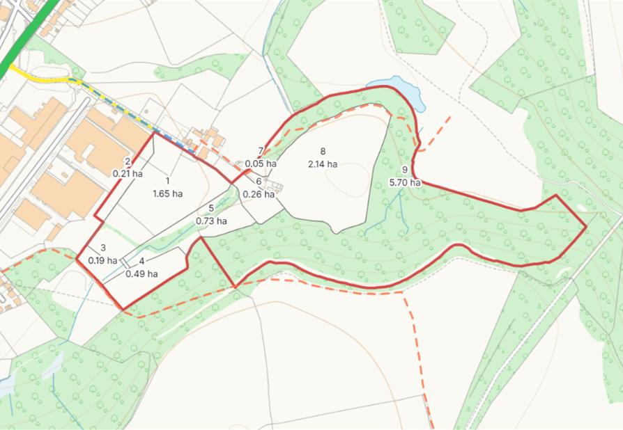 Land &amp; Buildings at Todd Hill, Moorside, Consett - Vickers and Barrass